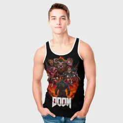Мужская майка 3D Doom - фото 5