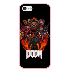 Чехол для iPhone 5/5S матовый Doom