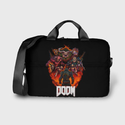 Сумка для ноутбука 3D Doom