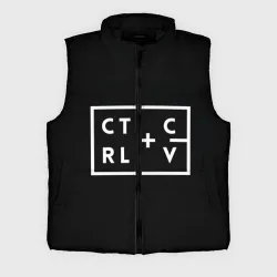 Мужской жилет утепленный 3D Ctrl-c,Ctrl-v Программирование