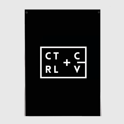 Постер Ctrl-c,Ctrl-v Программирование