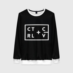 Женский свитшот 3D Ctrl-c,Ctrl-v Программирование