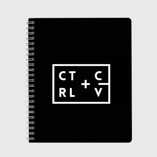 Тетрадь Ctrl-c,Ctrl-v Программирование, цвет точка