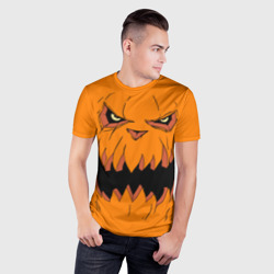 Мужская футболка 3D Slim Halloween - фото 2