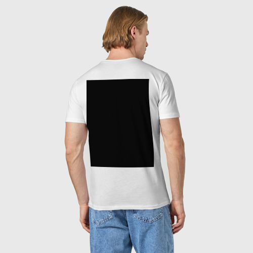 Мужская футболка хлопок Disenchantment, цвет белый - фото 4