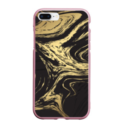 Чехол для iPhone 7Plus/8 Plus матовый Золотые реки