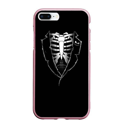 Чехол для iPhone 7Plus/8 Plus матовый Скелет