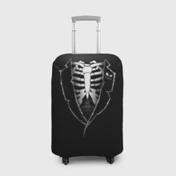 Чехол для чемодана 3D Скелет