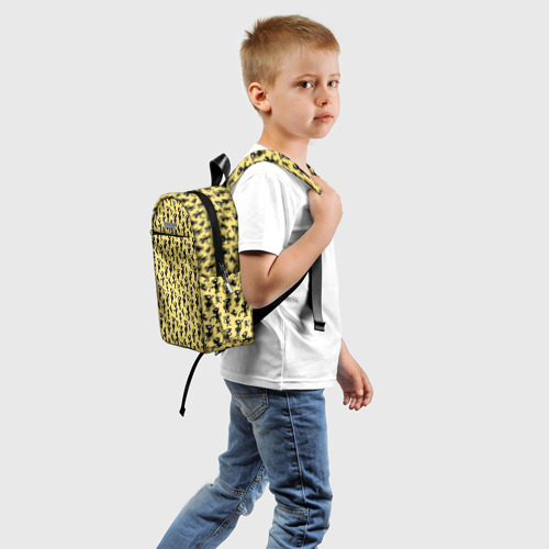 Детский рюкзак 3D с принтом Disenchantment Luci, вид сзади #1