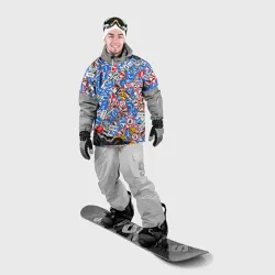 Накидка на куртку 3D Дорожные знаки стикербомбинг