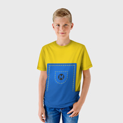 Детская футболка 3D Спецовка желтенького персонажа - фото 2