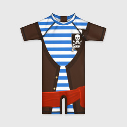 Детский купальный костюм 3D Костюм пирата