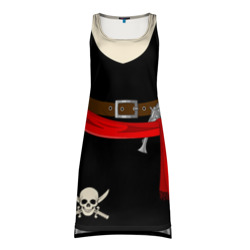 Платье-майка 3D Костюм пирата для девочки