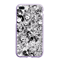 Чехол для iPhone 7Plus/8 Plus матовый Manga ahegao