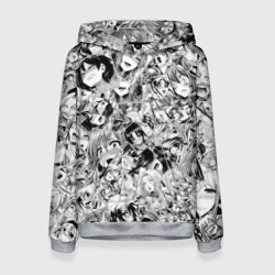 Женская толстовка 3D Manga ahegao