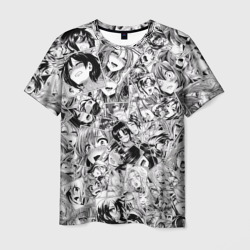 Manga ahegao – Мужская футболка 3D с принтом купить со скидкой в -26%