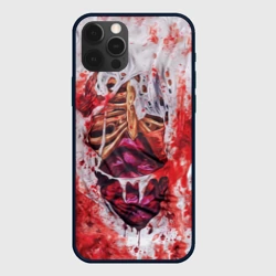 Чехол для iPhone 12 Pro Маскарадная кровь и грудная клетка зомби для косплея