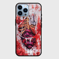 Чехол для iPhone 14 Pro Max Кровь и грудная клетка