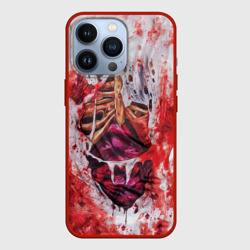 Чехол для iPhone 13 Pro Кровь и грудная клетка