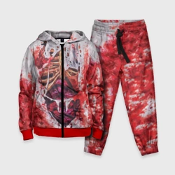 Детский костюм 3D Маскарадная кровь и грудная клетка зомби для косплея