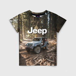 Детская футболка 3D Jeep