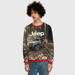 Мужской свитшот 3D Jeep - фото 2