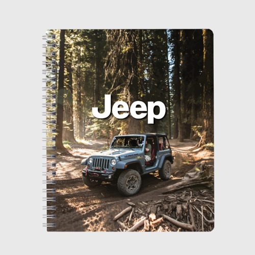 Тетрадь Jeep, цвет точка