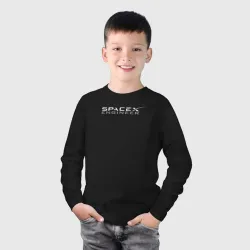 Детский лонгслив хлопок Spacex engineer - фото 5