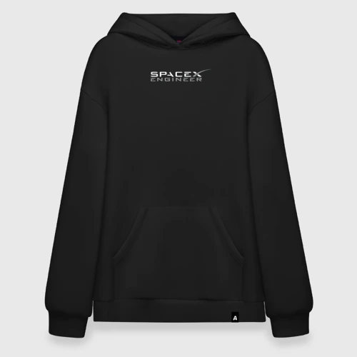 Худи SuperOversize хлопок Spacex engineer