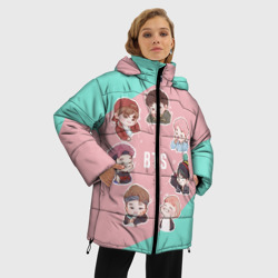 Женская зимняя куртка Oversize BTS - фото 2