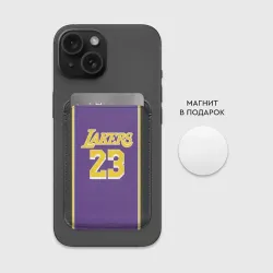 Картхолдер Magsafe магнитный James LA Lakers 2019 - фото 2