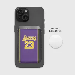 Картхолдер Magsafe магнитный James LA Lakers 2019 - фото 2