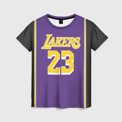 Женская футболка 3D James LA Lakers 2019