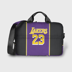 Сумка для ноутбука 3D James LA Lakers 2019