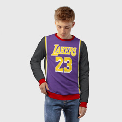 Детский свитшот 3D James LA Lakers 2019 - фото 2