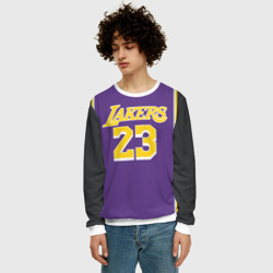 Мужской свитшот 3D James LA Lakers 2019 - фото 2