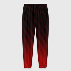 Спортивные штаны 3D RED CARBON (Мужские)
