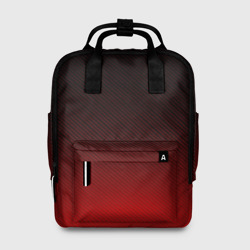 Женский рюкзак 3D Red carbon