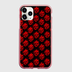 Чехол для iPhone 11 Pro Max матовый Cyberpunk 2077 samurai самураи