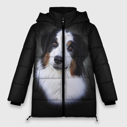 Женская зимняя куртка Oversize Собака