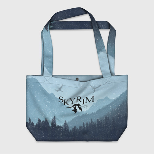 Пляжная сумка 3D TES skyrim