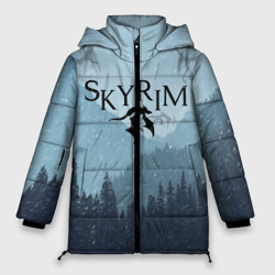 Женская зимняя куртка Oversize TES skyrim