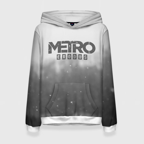 Женская толстовка 3D METRO WINTER Фото 01 Женская толстовка 3D METRO WINTER Фото 01
