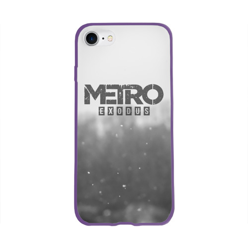 Чехол для Apple iPhone 8 силиконовый глянцевый METRO WINTER Фото 01 Чехол для Apple iPhone 8 силиконовый глянцевый METRO WINTER Фото 01