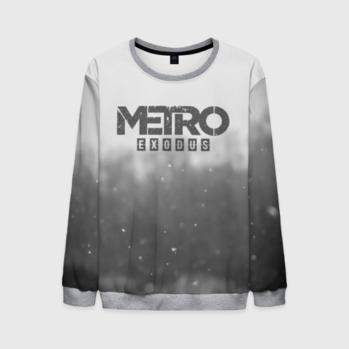 Мужской свитшот 3D METRO WINTER Фото 01 Мужской свитшот 3D METRO WINTER Фото 01