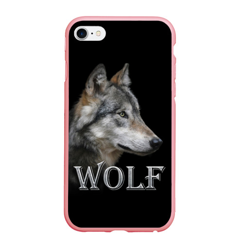 Чехол для iPhone 6/6S Plus матовый Wolf Фото 01 Чехол для iPhone 6/6S Plus матовый Wolf Фото 01