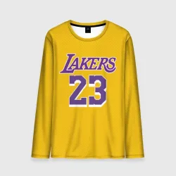 Мужской лонгслив 3D James 18-19 LA Lakers home