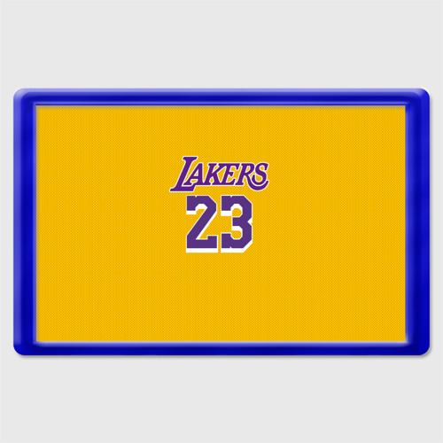 Магнит 45*70 James 18-19 LA Lakers home, цвет синий