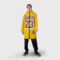 Мужской дождевик 3D James 18-19 LA Lakers home - фото 2