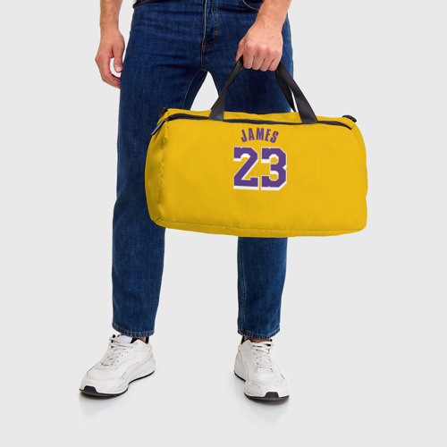 Сумка спортивная 3D James 18-19 LA Lakers home - фото 4